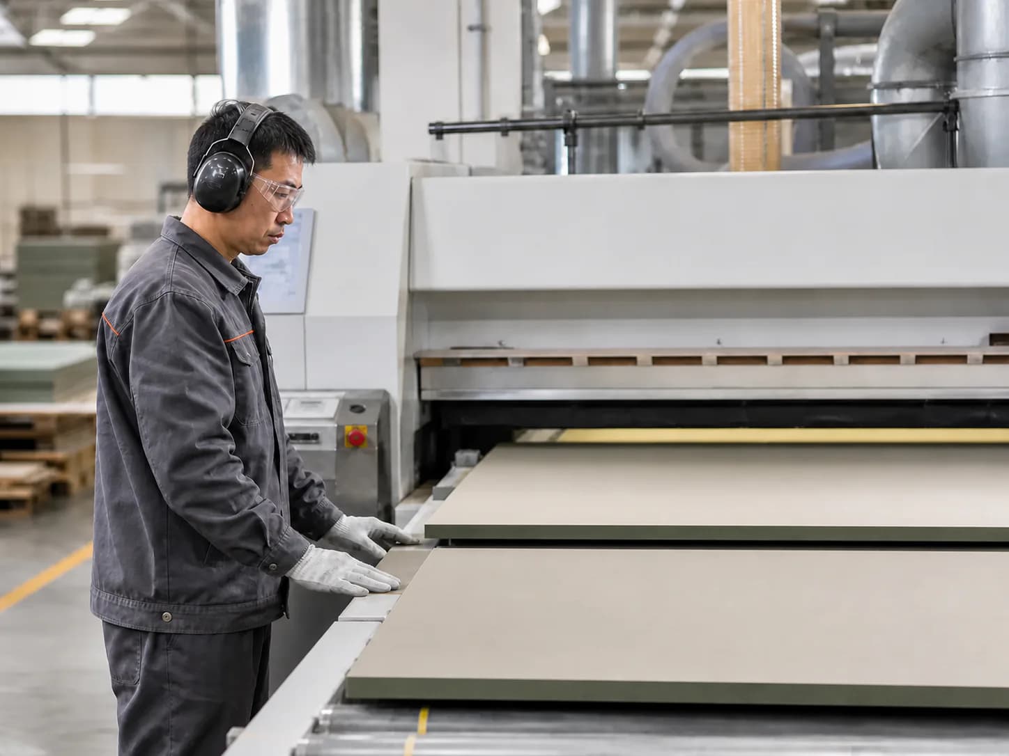 CUZI MDF manufacturing environment for MDF board supply