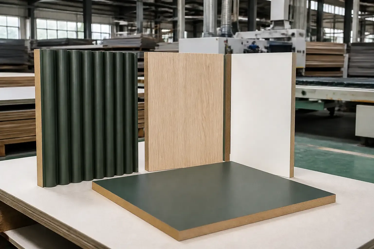 Decorative MDF surface and profile options